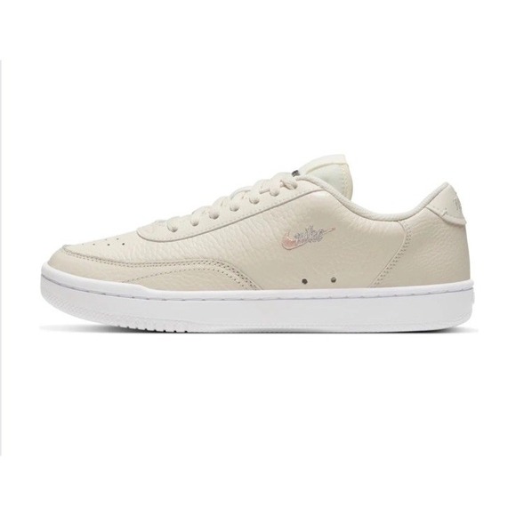 Nike Shoes - Nike Womens Court Vintage Premium Tennis Sneakers Sz 10 Pale Ivory/Washed Coral